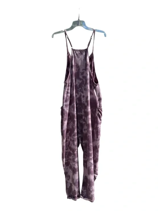 Rags Purple Tie Dye Women's Tank Romper Size Large - Picture 9 of 13